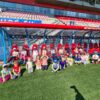 Przedszkolaki na Stadionie Miejskim GKS “Piast”