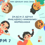 Zajęcia przedszkolne z języka mniejszości narodowej – niemieckiego