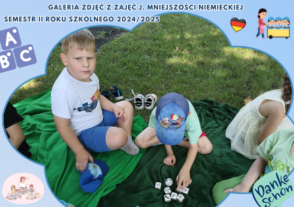Fotorelacja z zajęć j. mniejszości niemieckiej w grupie przedszkolnej “BYSTRZAKI”