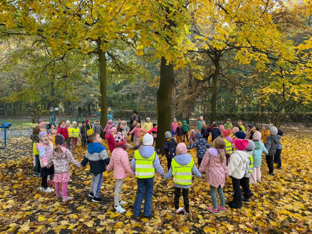 Jesienny spacer w parku