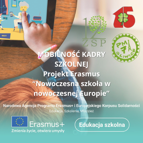Podsumowanie działań w Zespole Szkolno- Przedszkolnym nr 12 – podjętych ramach upowszechniania rezultatów projektu Erasmus+