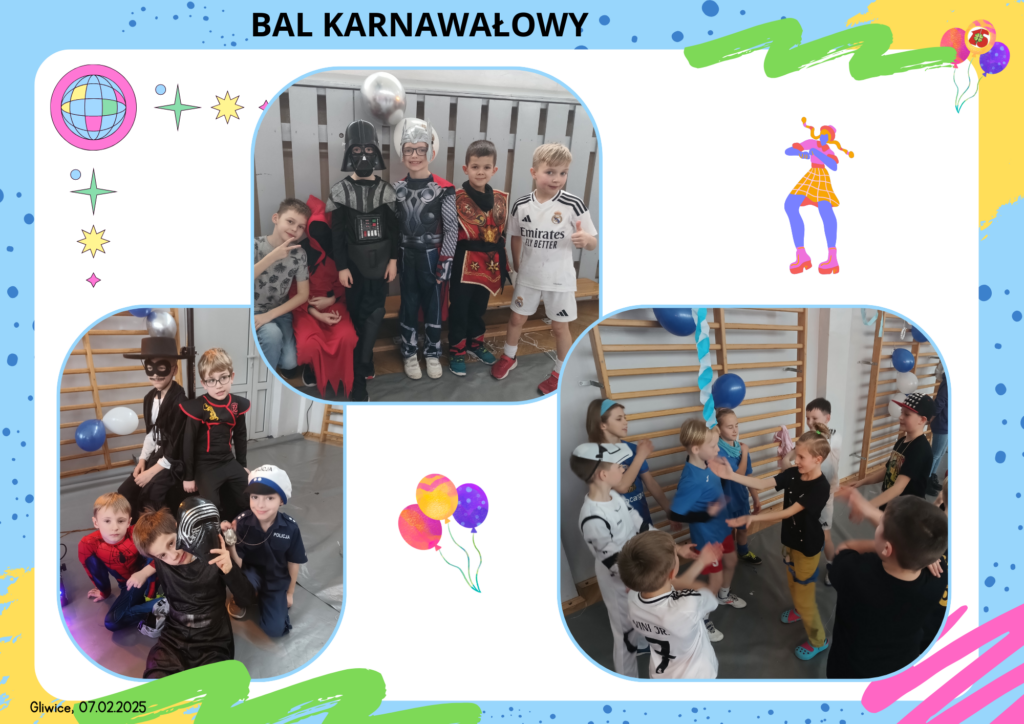 Bal karnawałowy dla klas 1-3