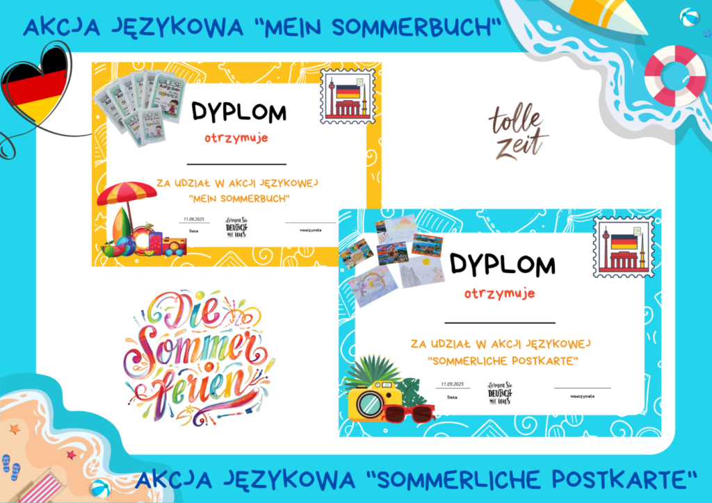 Wakacyjna książeczka oraz pozdrowienia z letnich podróży