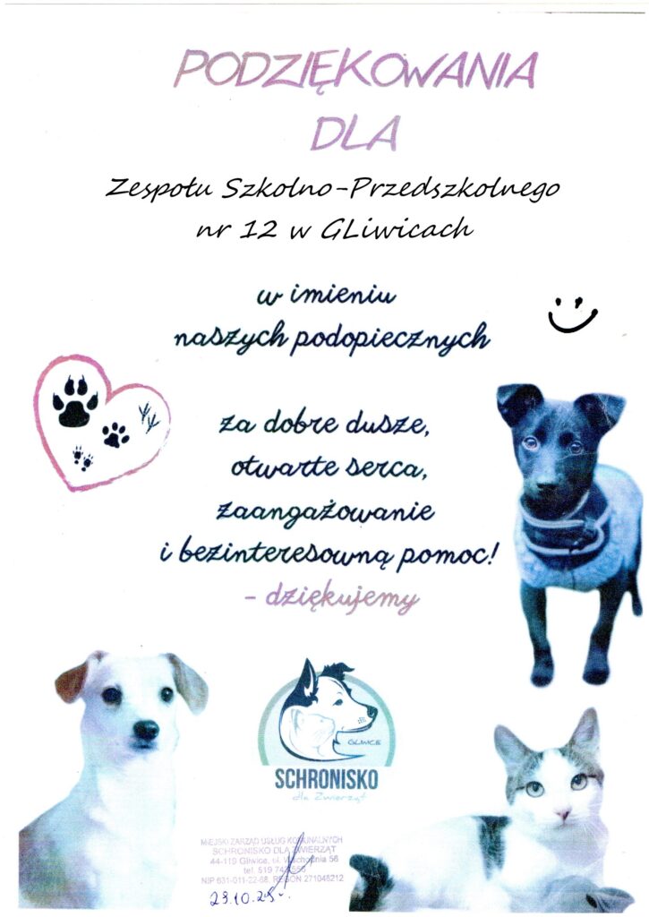 Dziękujemy! Dziękujemy!