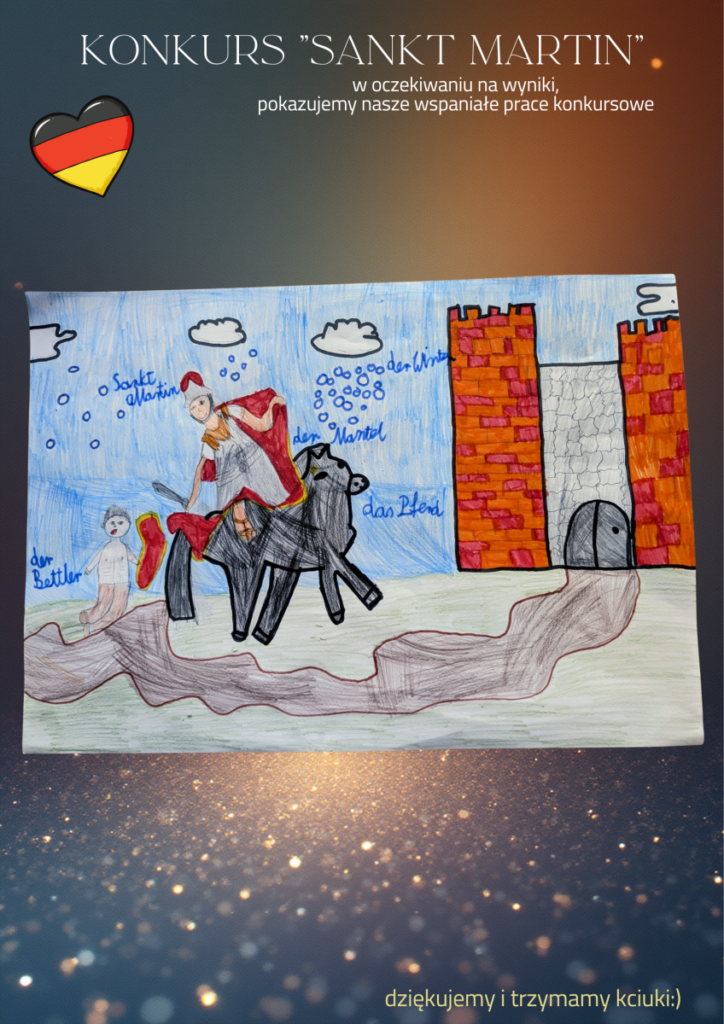 Międzyszkolny konkurs językowo-plastyczny przedstawiający życie Św. Marcina