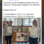 Międzyszkolny konkurs językowo – plastycznym “Legenda o Świętym Marcinie”