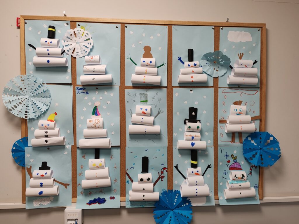 Zima na świetlicy Zima na świetlicy