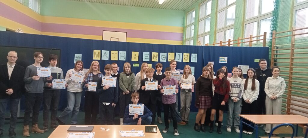 Konkurs dla klas szóstych MATH&ENGLISH