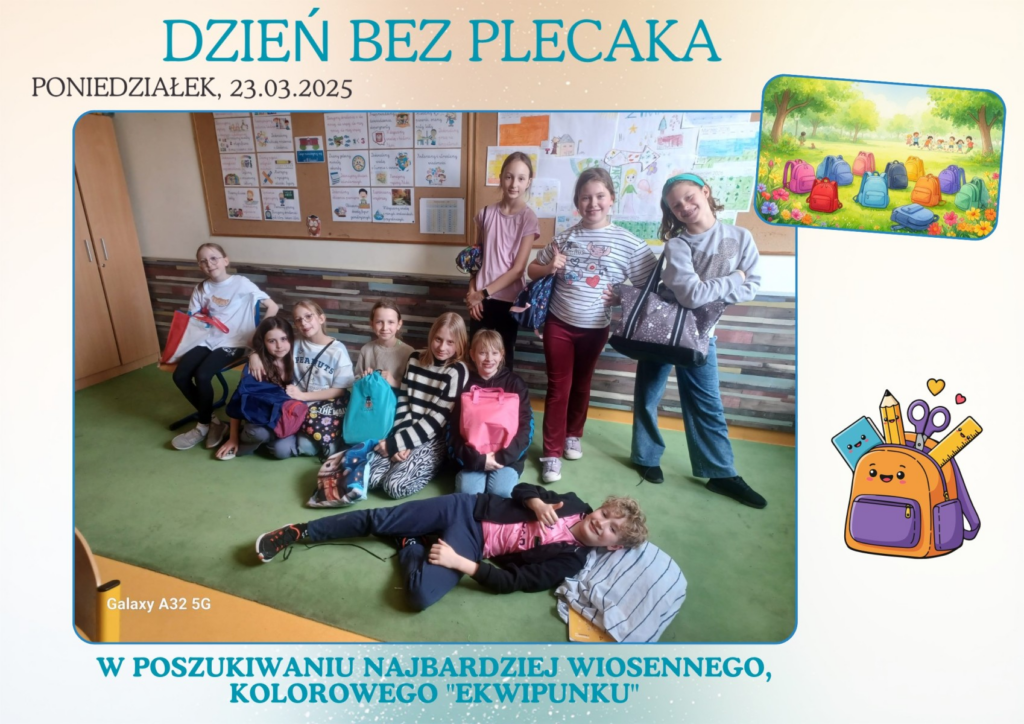  DZIEŃ bez PLECAKA 🎒