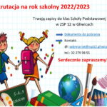 Rekrutacja do SP15 na rok szkolny 2022/2023