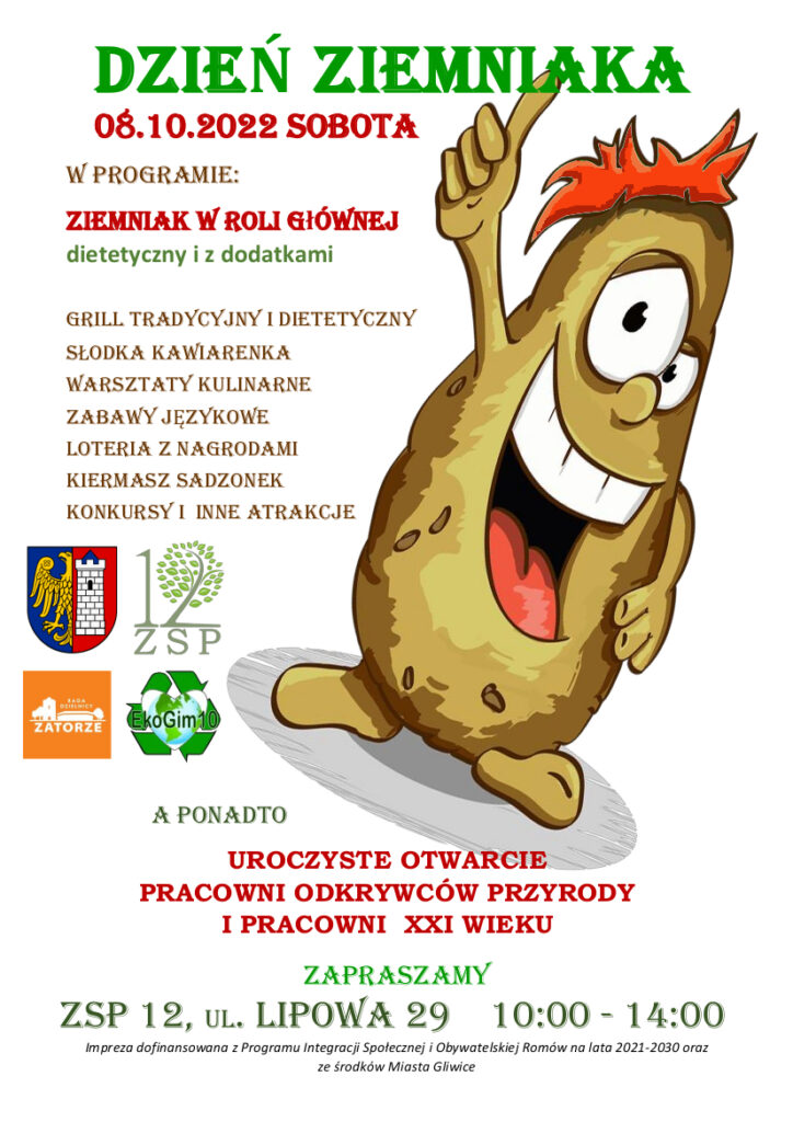 Dzień Ziemniaka w ZSP 12 – 8.10.2022