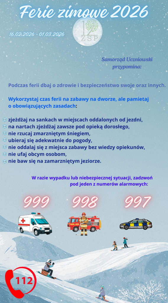 Ferie zimowe 2026