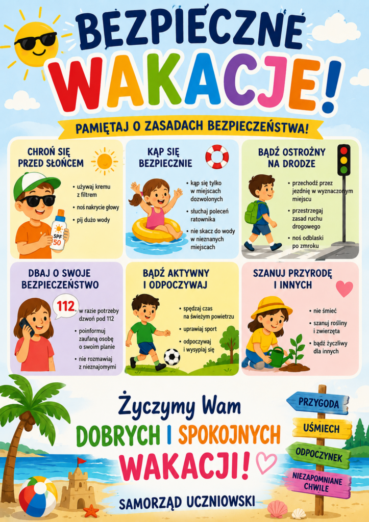 Bezpieczne wakacje