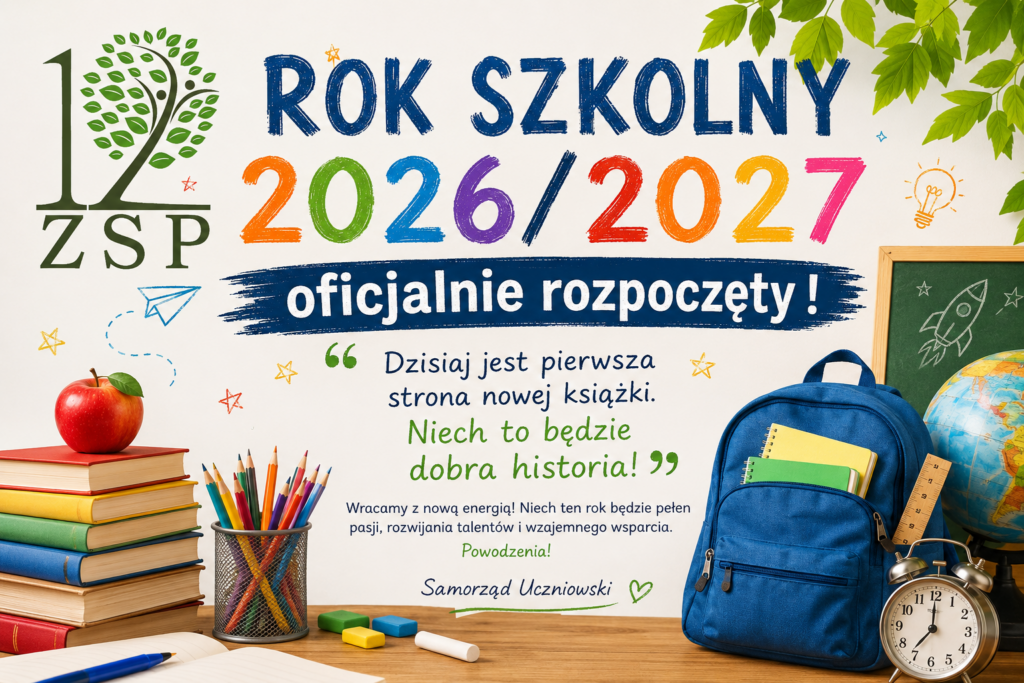 Nowy rok szkolny 2026/2027