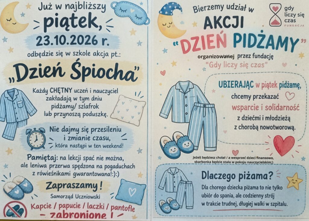 💤 Dzień Śpiocha już w ten piątek! 💤